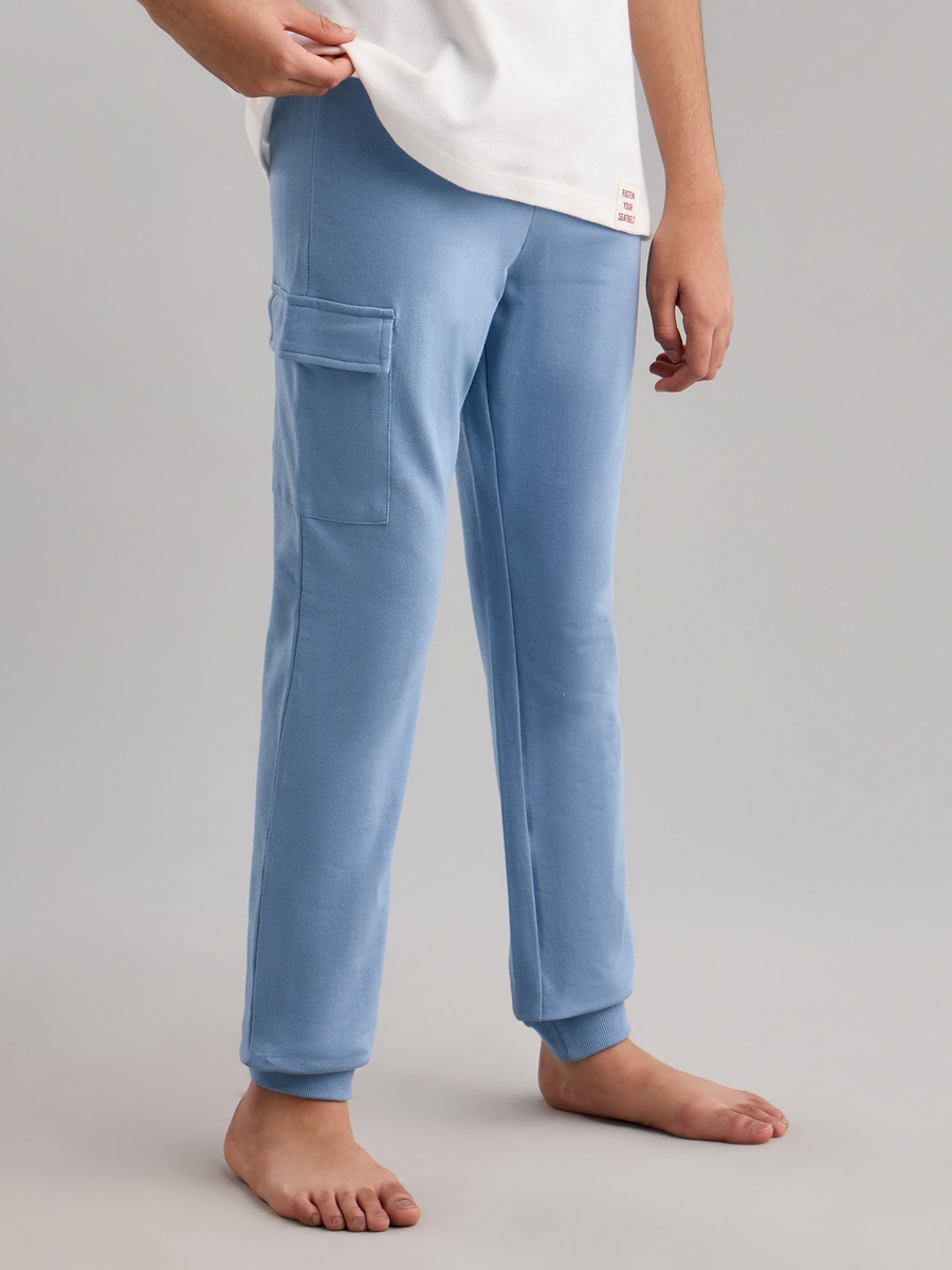 Slogan Print Cotton Pyjama Set
