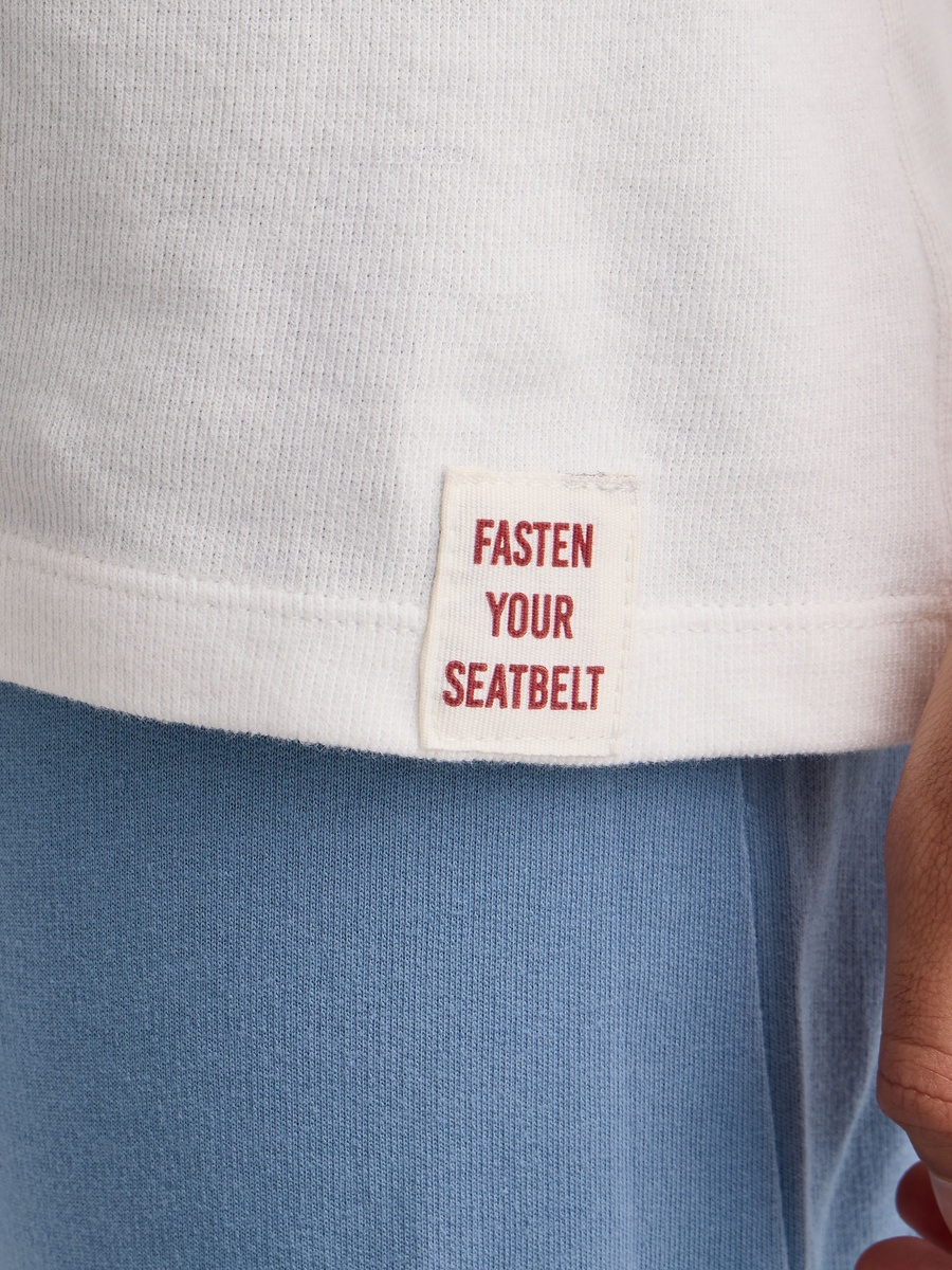 Slogan Print Cotton Pyjama Set