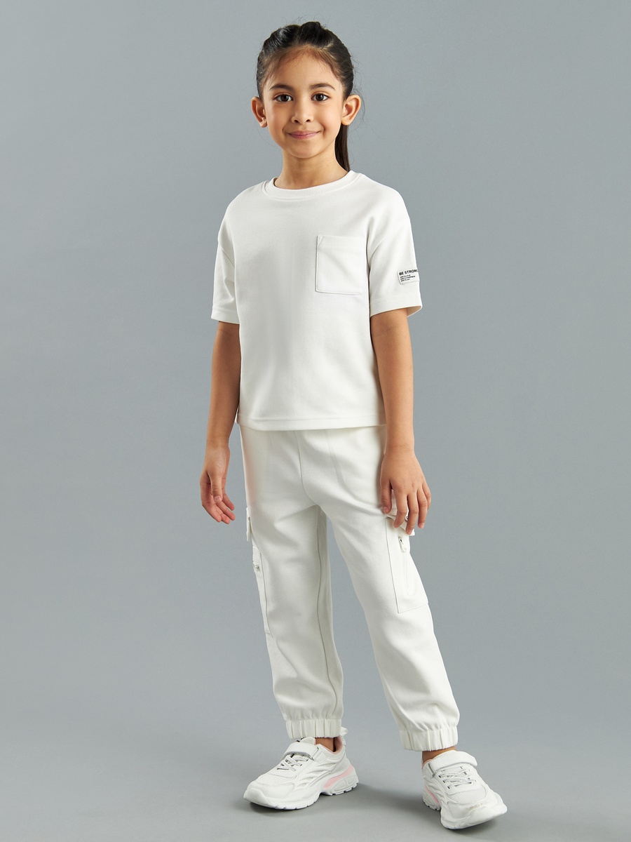 Plain Utility Sweatshirt and Joggers Set