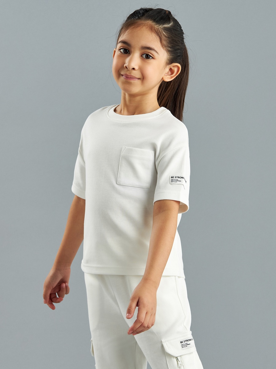 Plain Utility Sweatshirt and Joggers Set