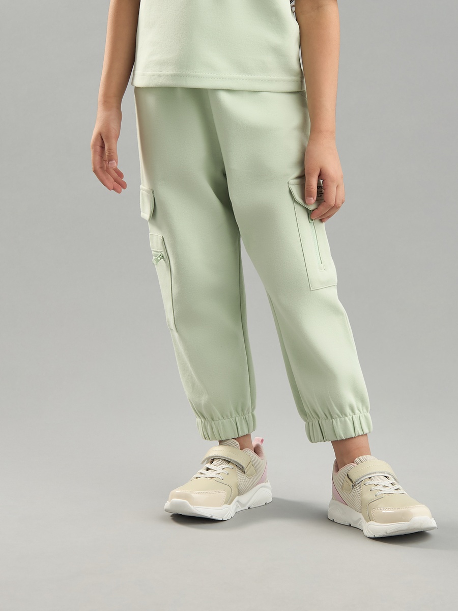 Plain Utility Sweatshirt and Joggers Set
