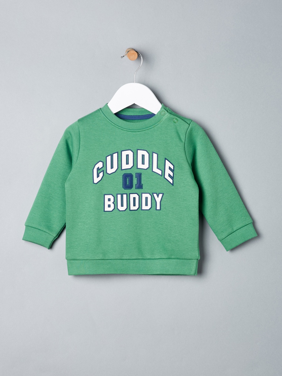 Typographic Print Sweatshirt