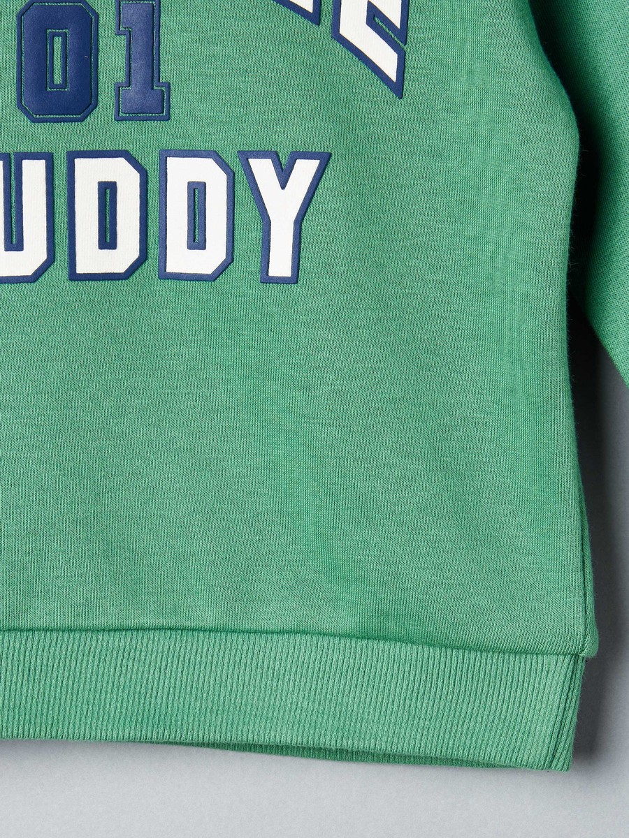 Typographic Print Sweatshirt