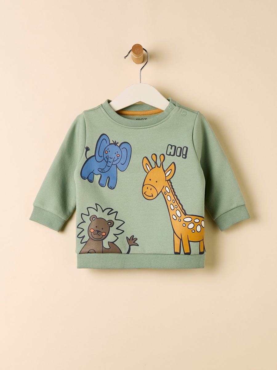 Animal Print Sweatshirt
