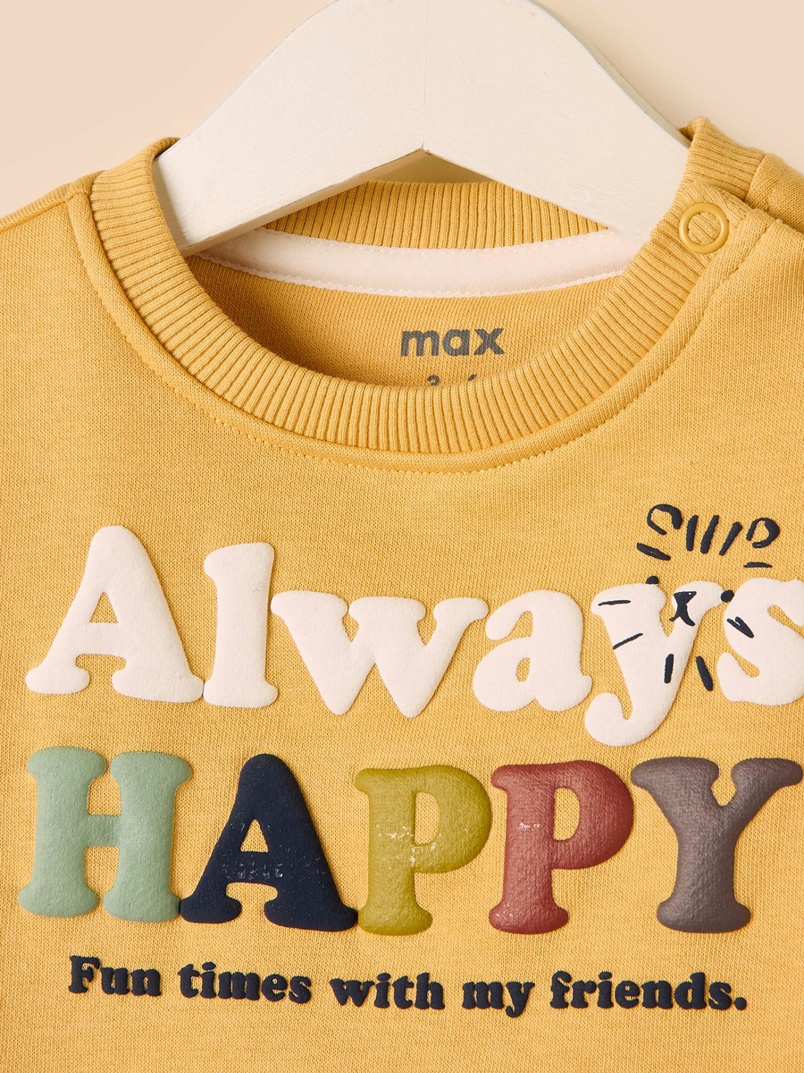Printed Print Sweatshirt