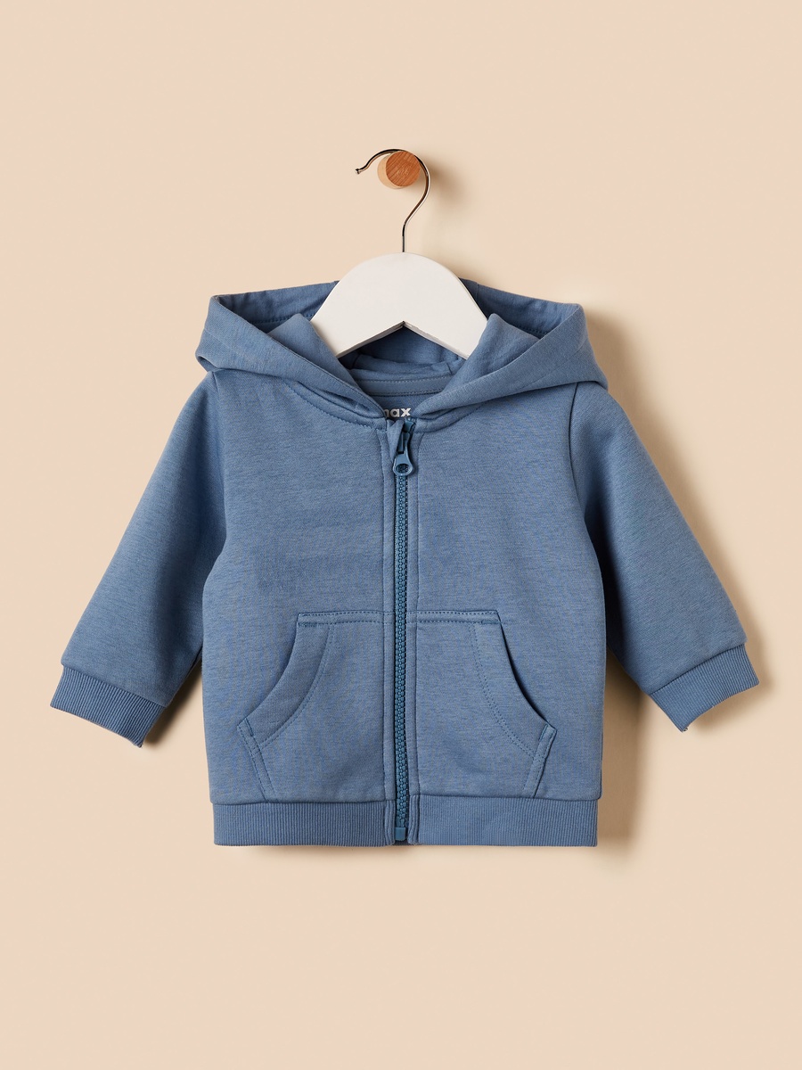 Hooded Zip Through Sweatshirt