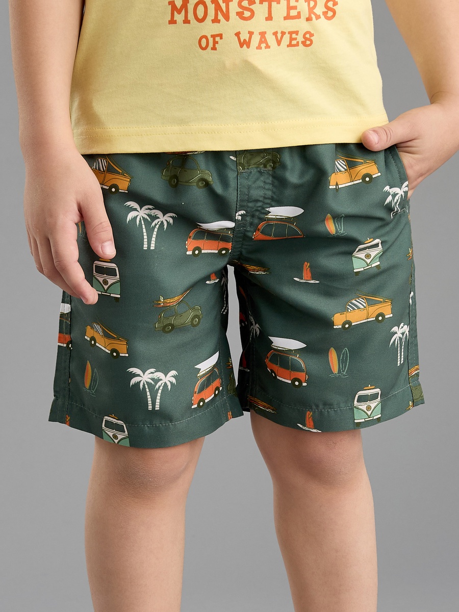 Printed Better Cotton T-Shirt and Shorts Set