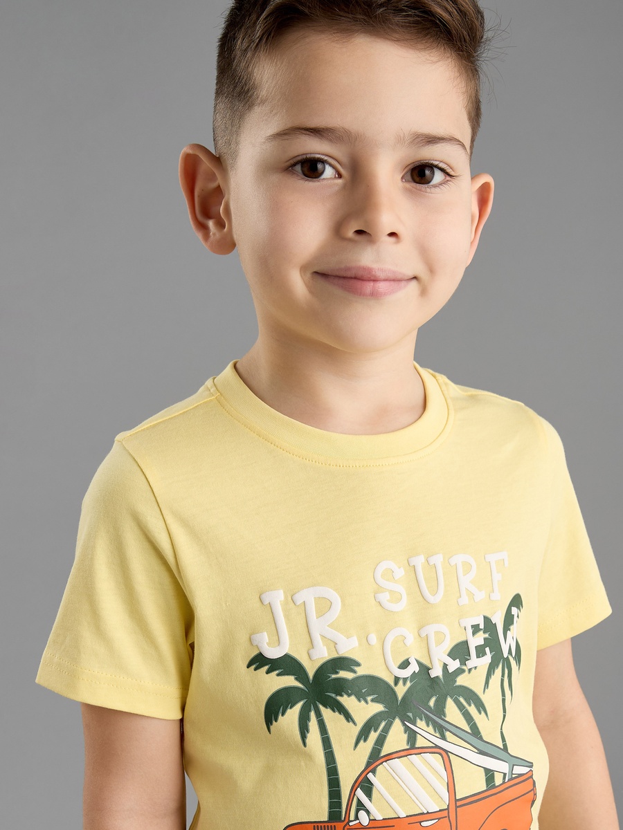 Printed Better Cotton T-Shirt and Shorts Set