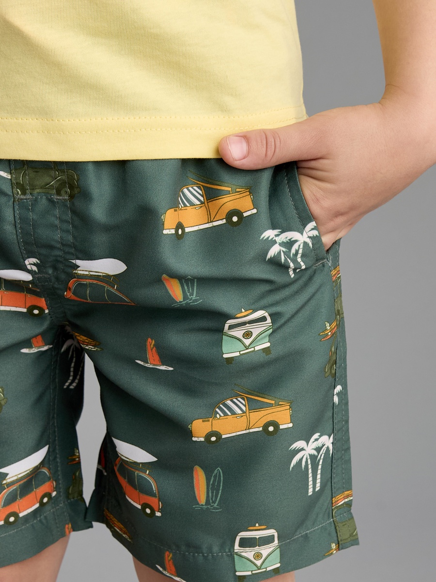 Printed Better Cotton T-Shirt and Shorts Set