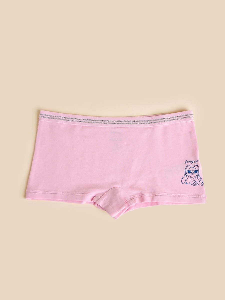 Pack of 3 - Stitch Print Boyshort Briefs