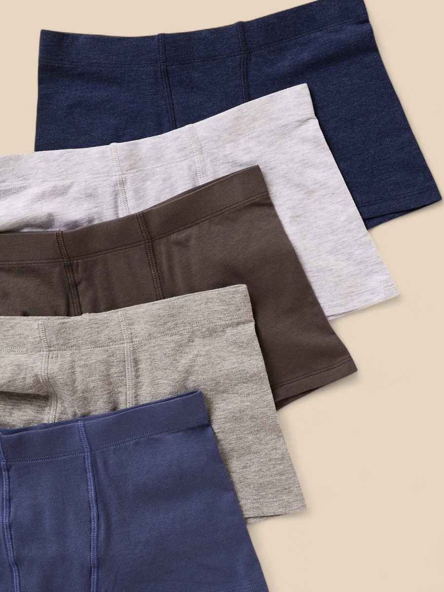Pack of 5 - Plain Trunks