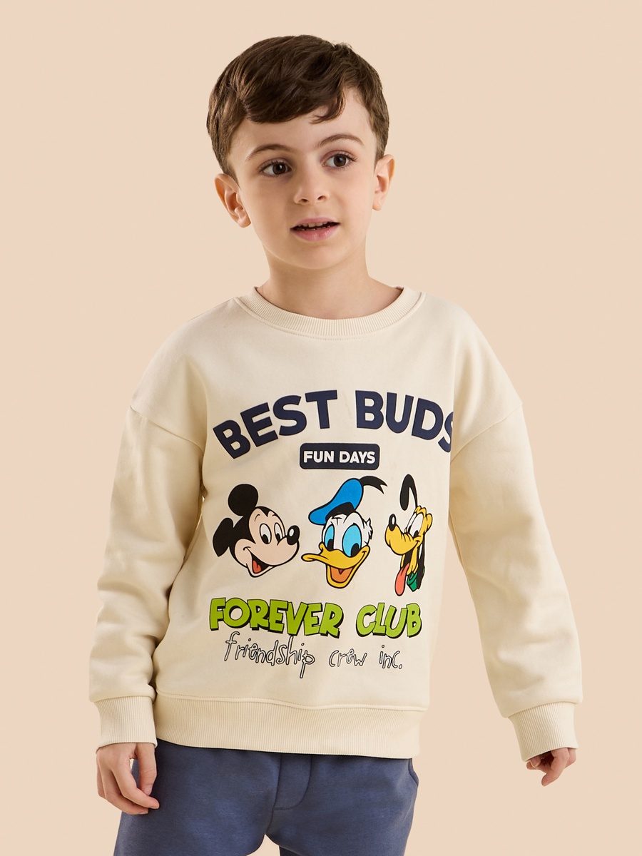 Mickey Mouse and Friends Print Sweatshirt and Joggers Set