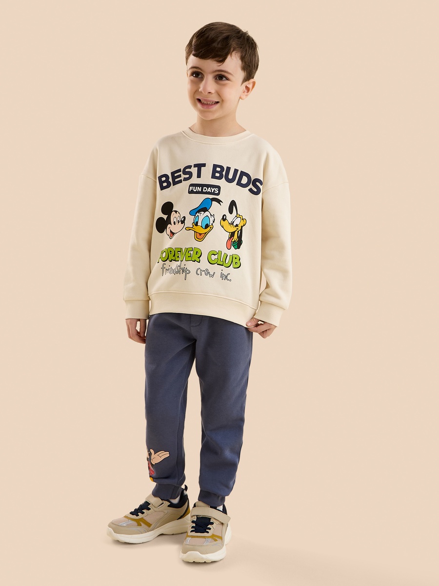 Mickey Mouse and Friends Print Sweatshirt and Joggers Set