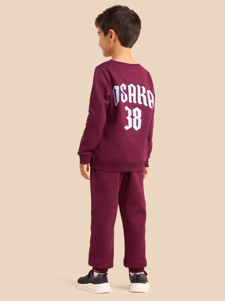 Osaka Print Sweatshirt and Joggers Set