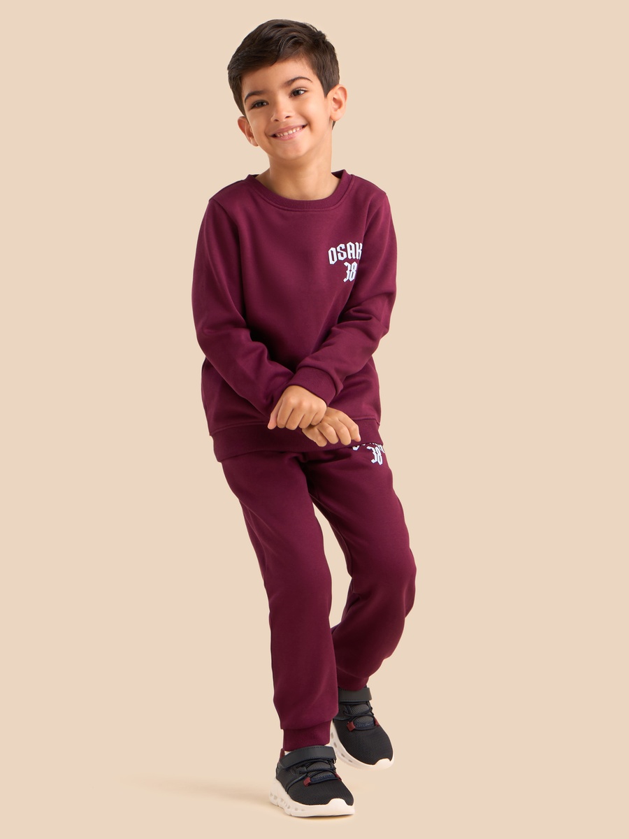Osaka Print Sweatshirt and Joggers Set
