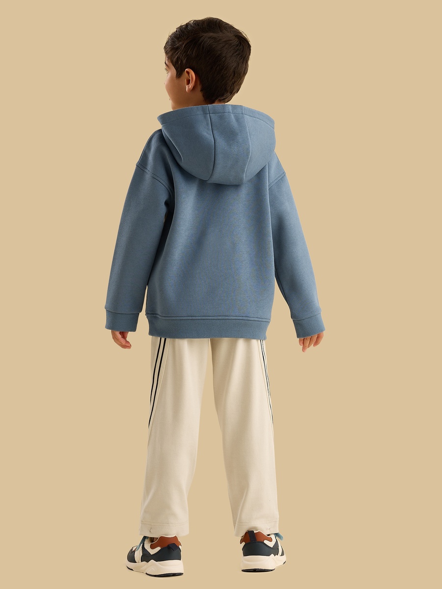 Colourblock Hooded Sweatshirt and Joggers Set