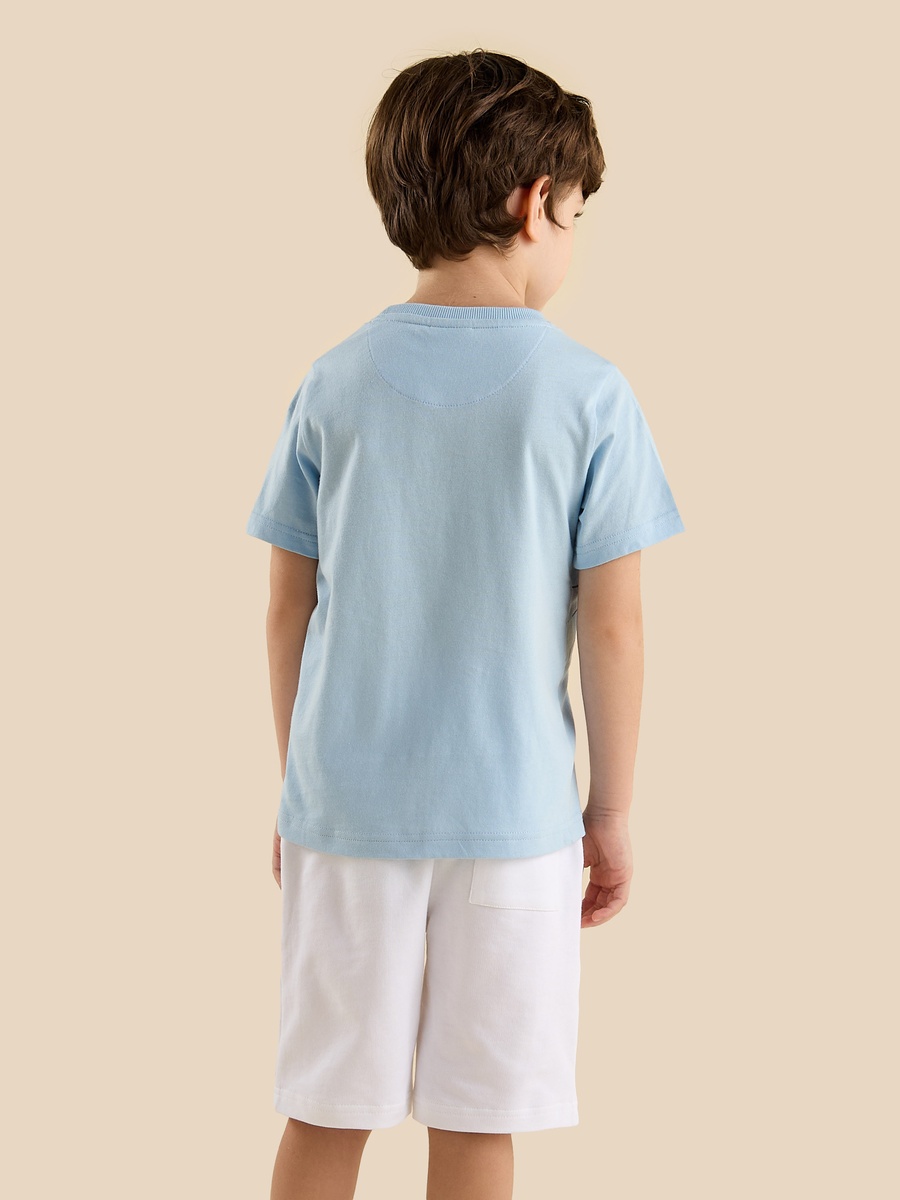 Bluey Print T-Shirt and Shorts Set