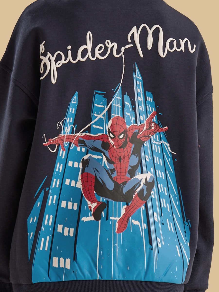 Spider-Man Print Jacket and Joggers Set