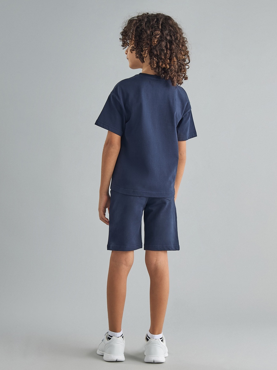 Minecraft Print Cotton T-Shirt and Shorts Set