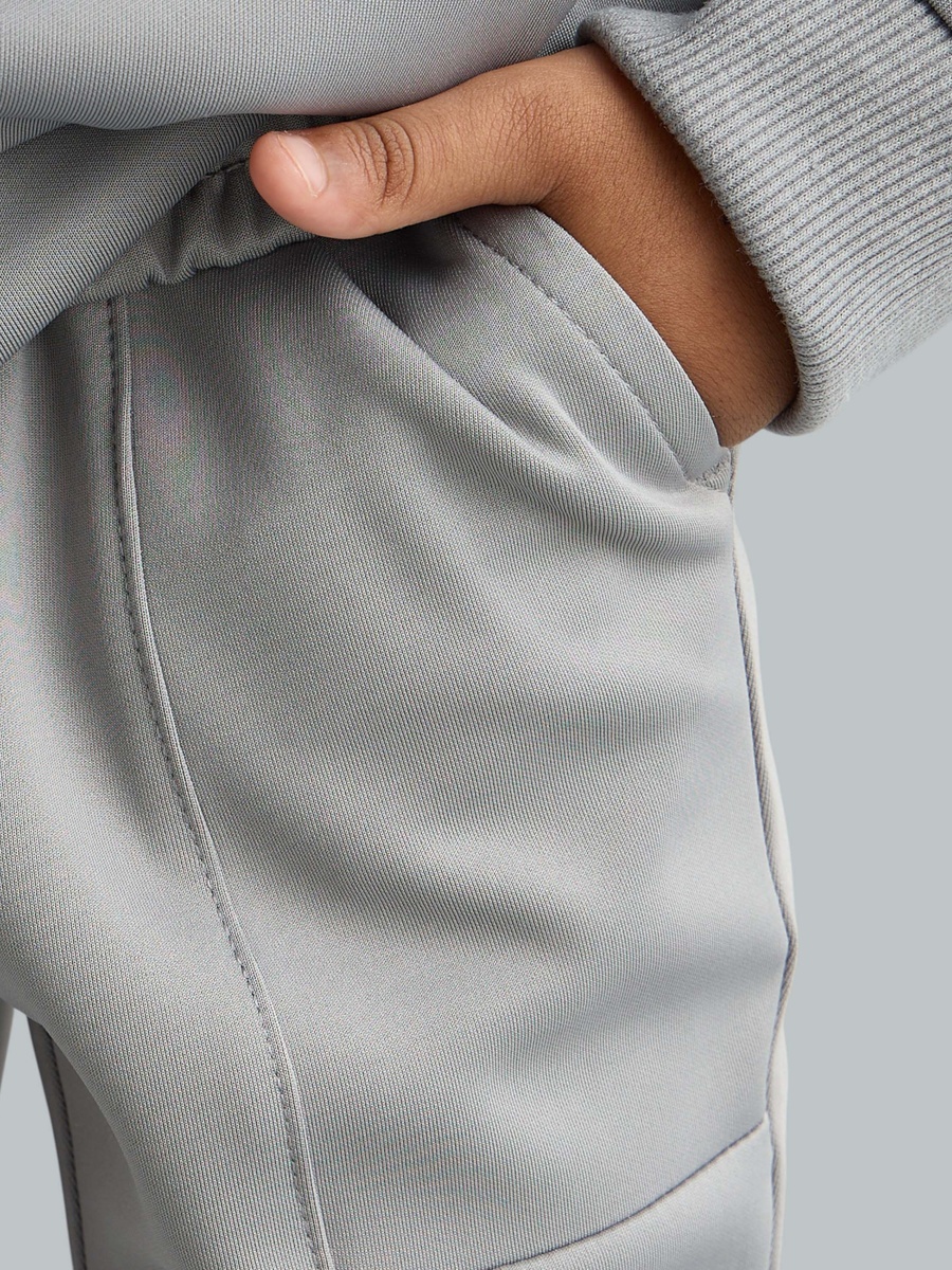 Colourblock Scuba Zip Through Jacket and Joggers Set