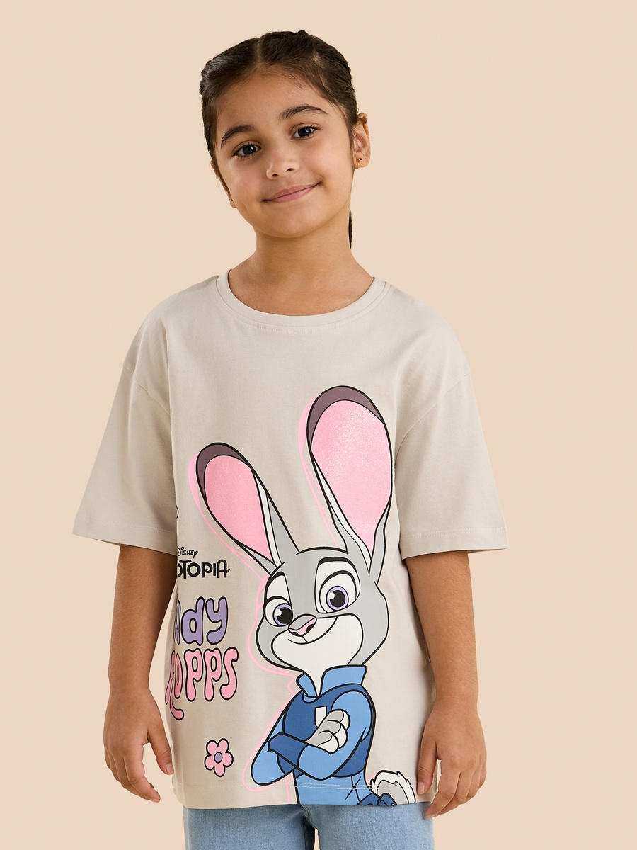 Zootopia Print T-Shirt