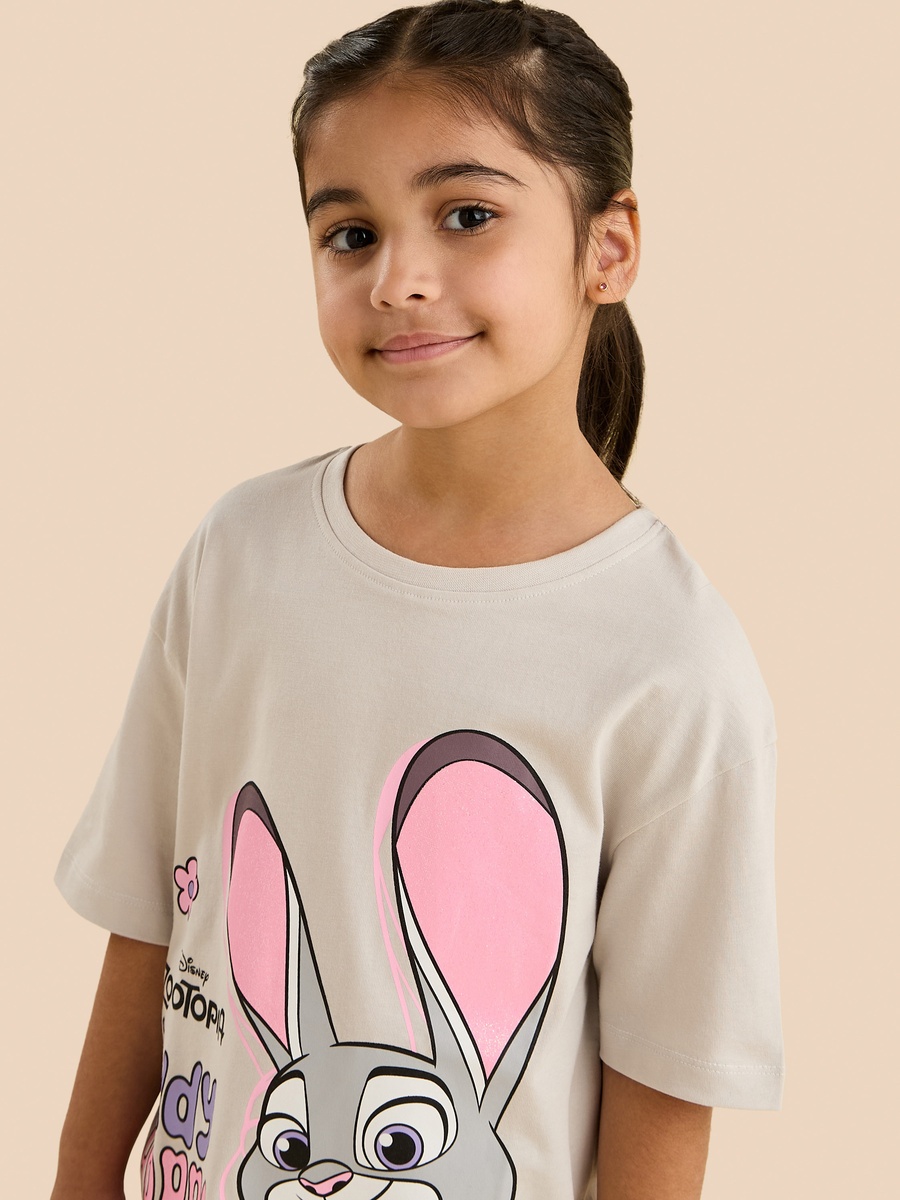 Zootopia Print T-Shirt