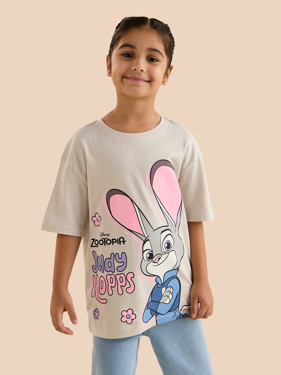 Zootopia Print T-Shirt