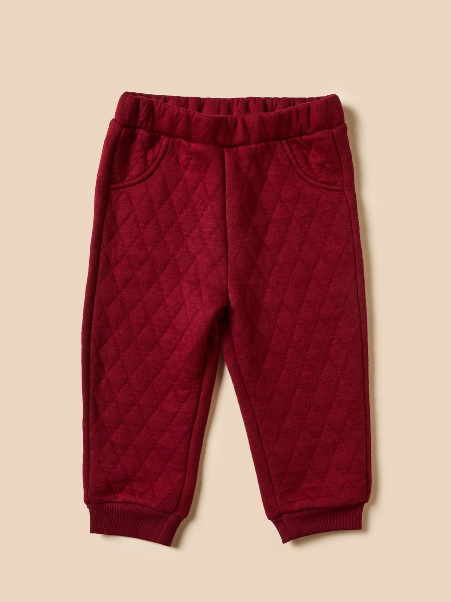 Quilted Hoodie with Joggers and Bodysuit