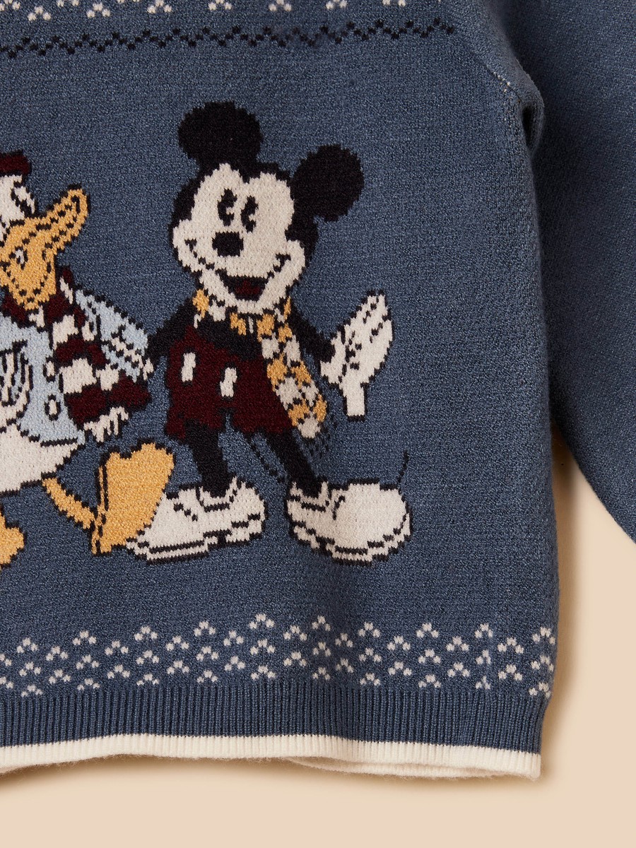 Mickey Mouse and Donald Duck Print Sweater and Pants Set