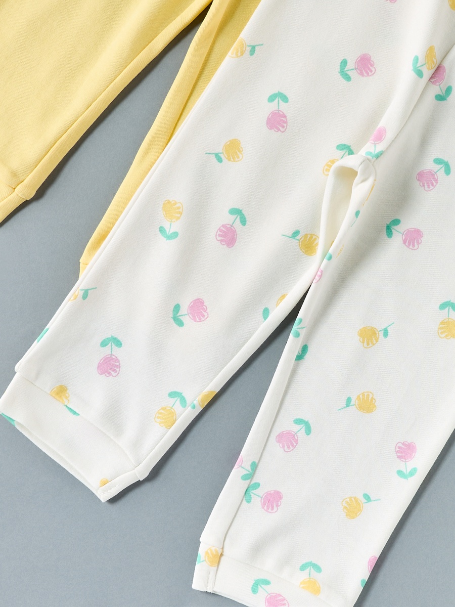 Pack of 2 - Printed Cotton Pyjama Set