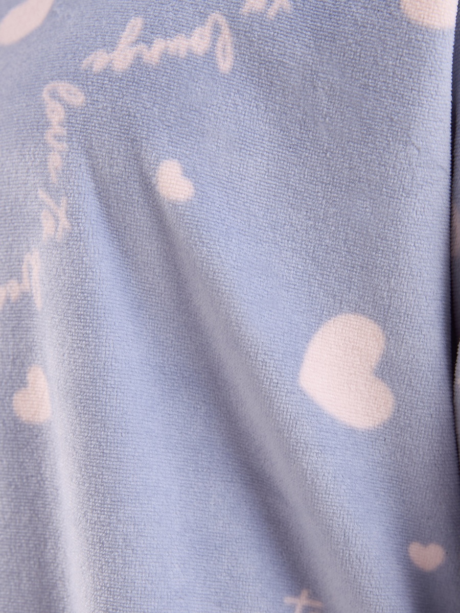 Heart Print Pyjama Set