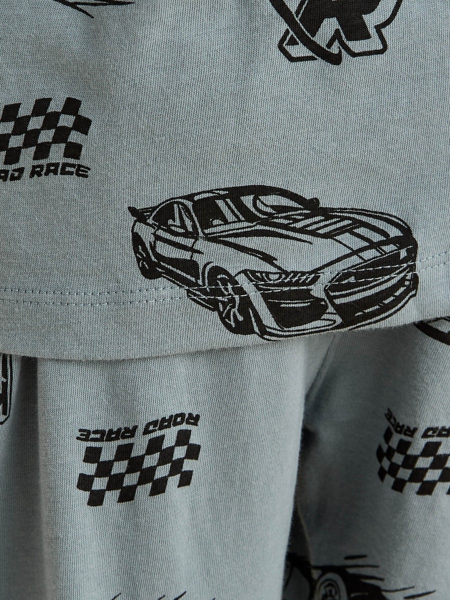 Pack of 2 - Race Car Print Pyjama Set