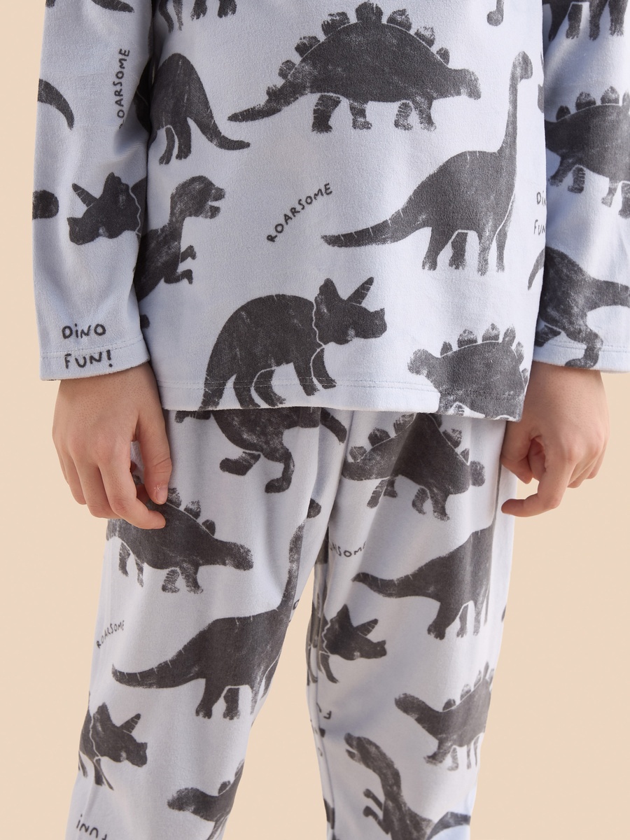 Dinosaur Print Pyjama Set