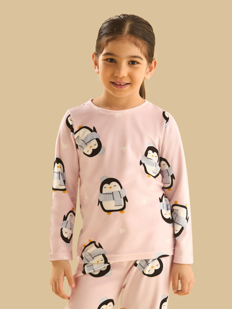 Penguin Print Pyjama Set