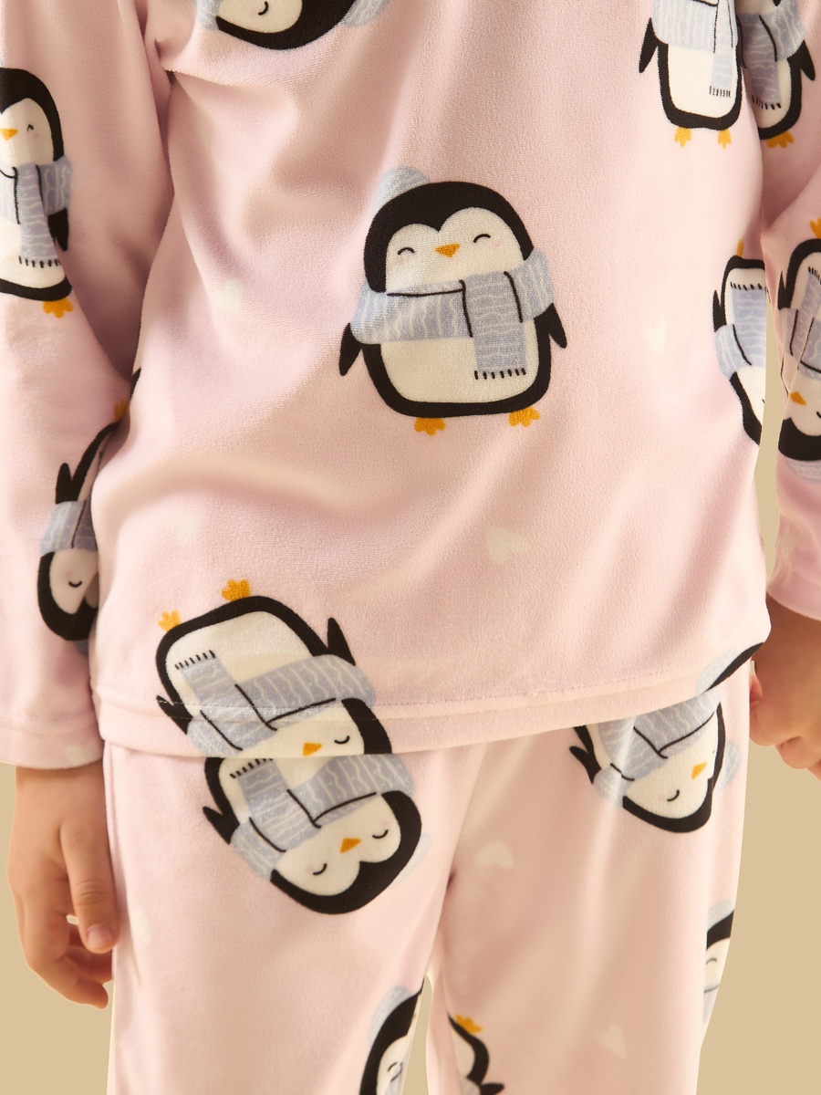 Penguin Print Pyjama Set