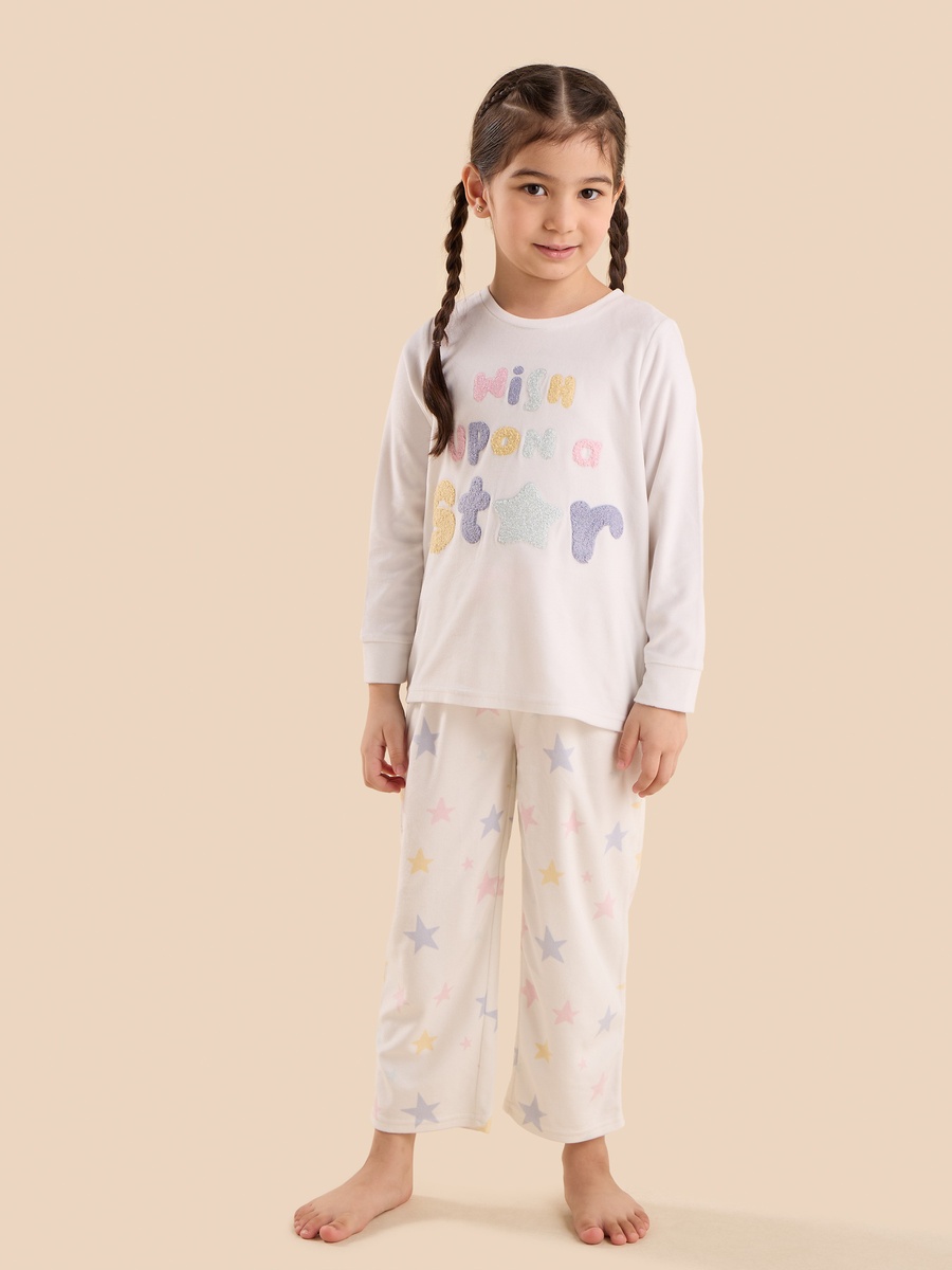 Star Print Pyjama Set