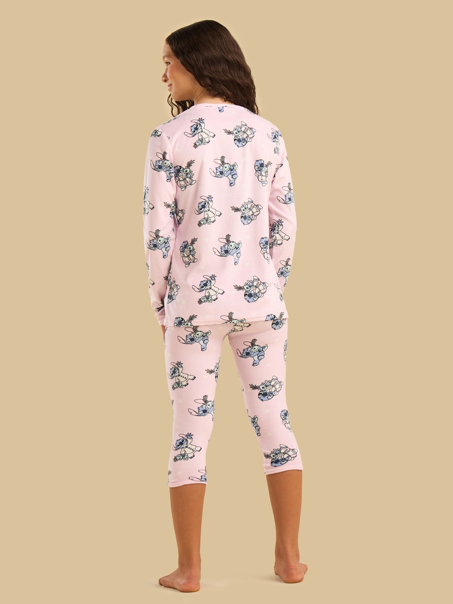 Stitch Print Pyjama Set