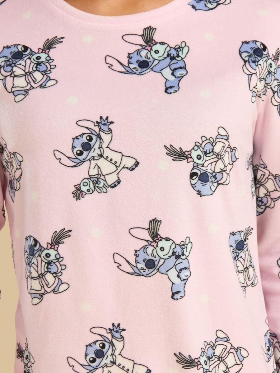 Stitch Print Pyjama Set