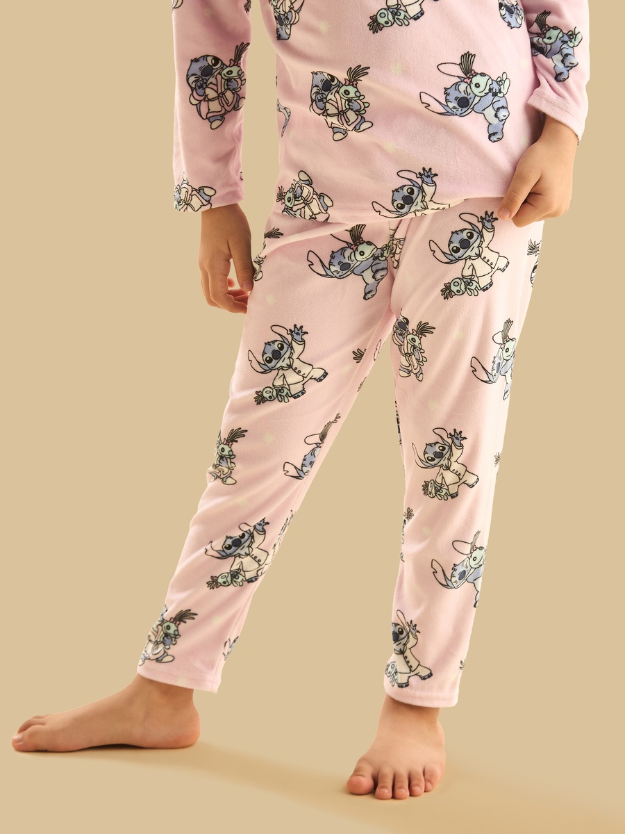 Stitch Print Pyjama Set