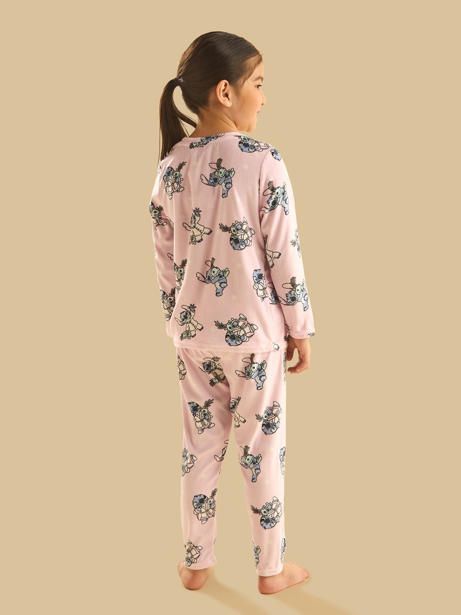 Stitch Print Pyjama Set