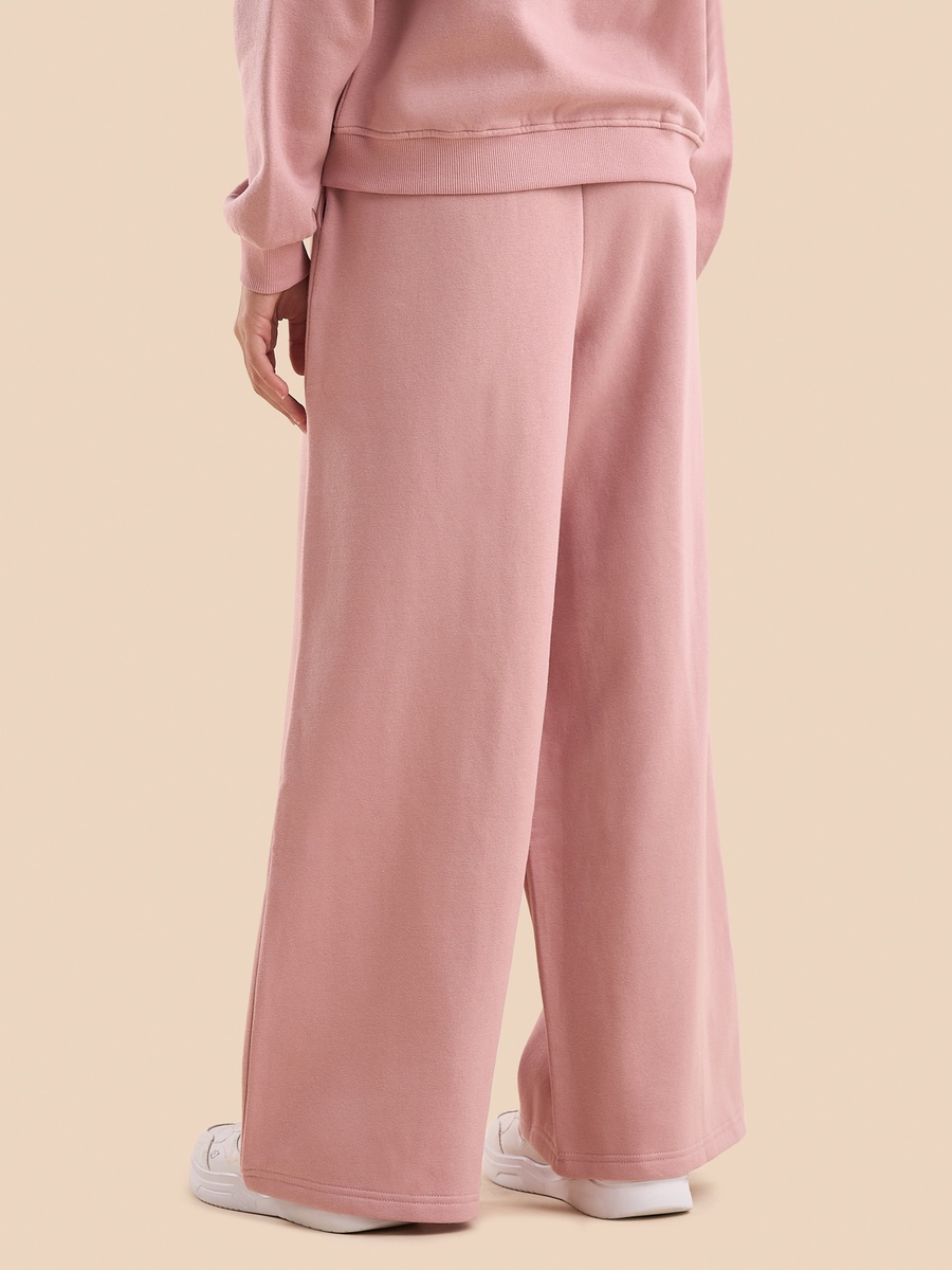 Plain Wide Leg Pants