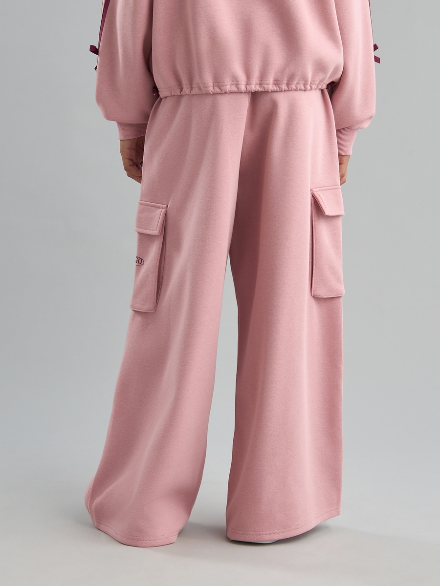 San Diego Print Wide Leg Cargo Pants