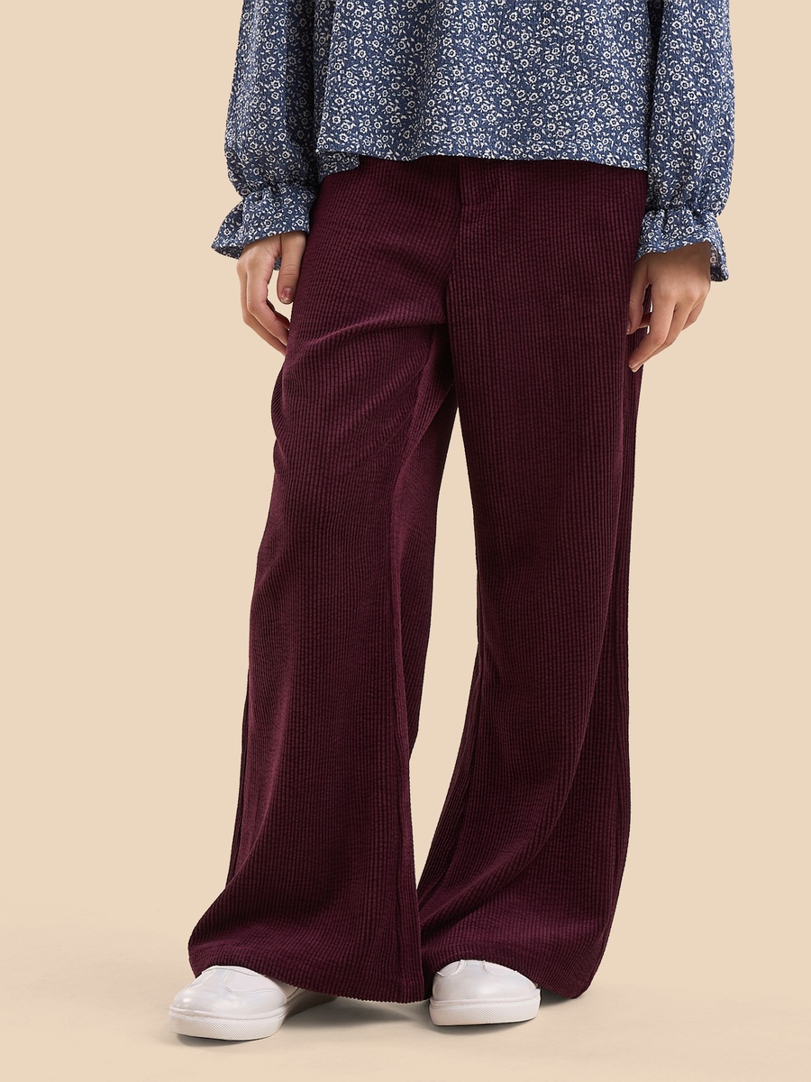 Corduroy Wide Leg Pants