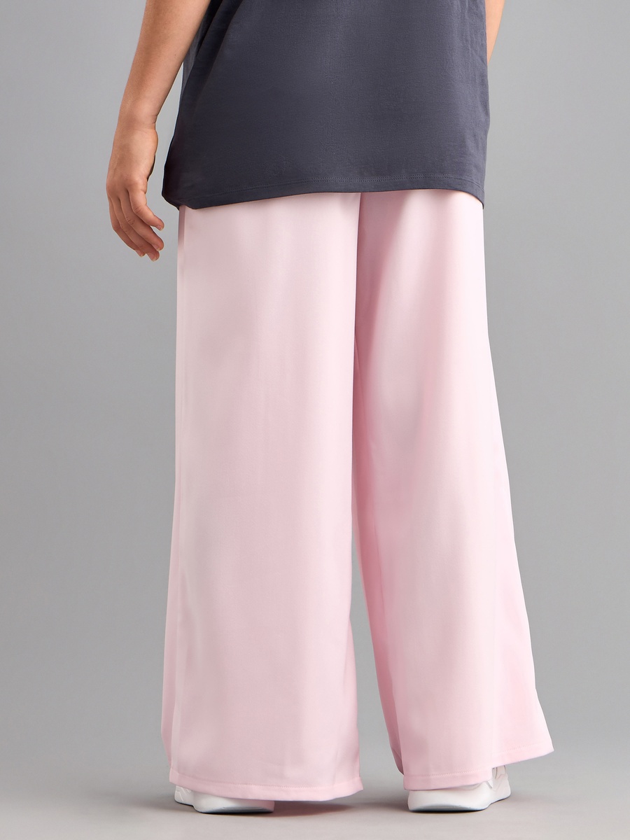 Pleated Wide Leg Pants