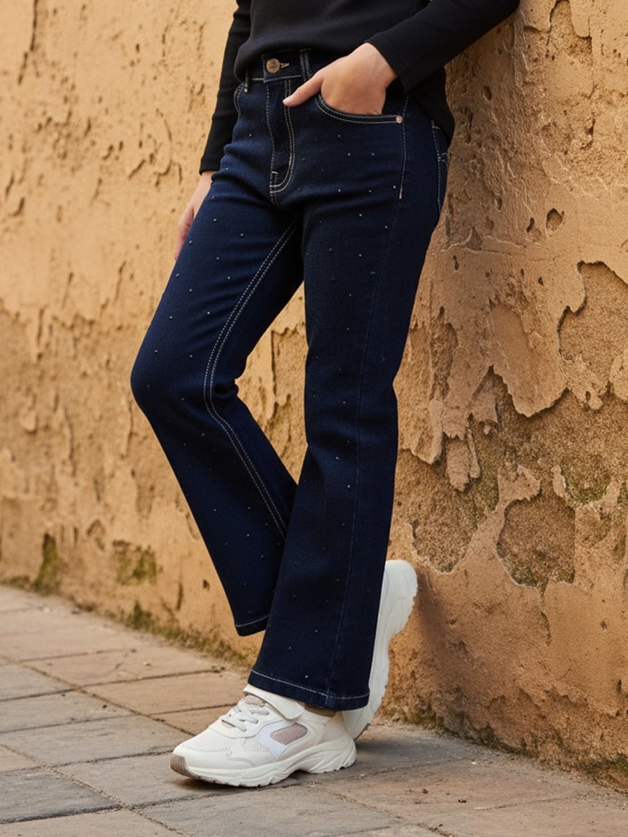 Regal Embellished Flare Jeans