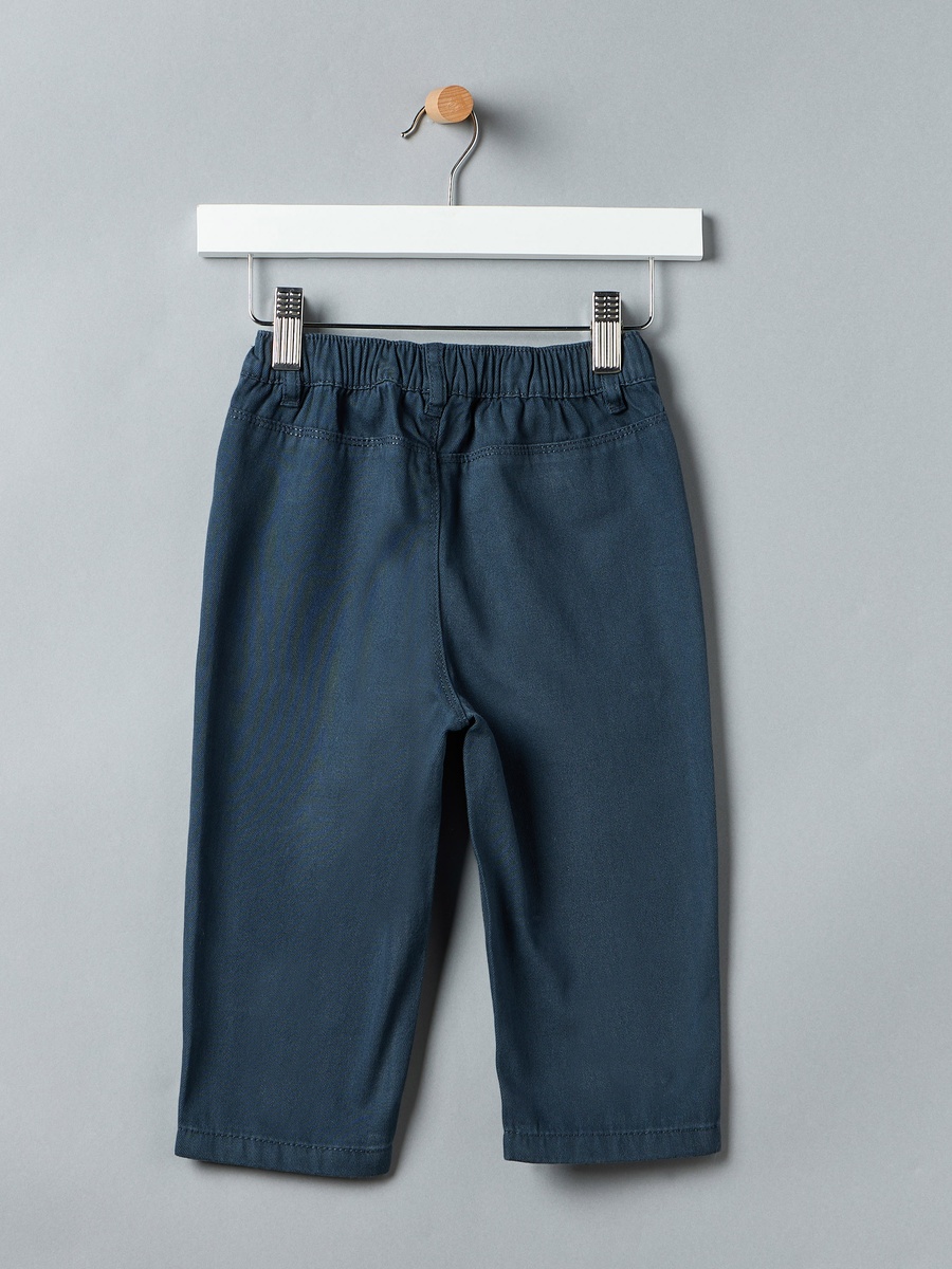 Embroidered Pants with Pockets