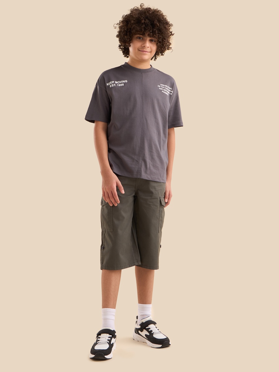 Plain Cargo Shorts