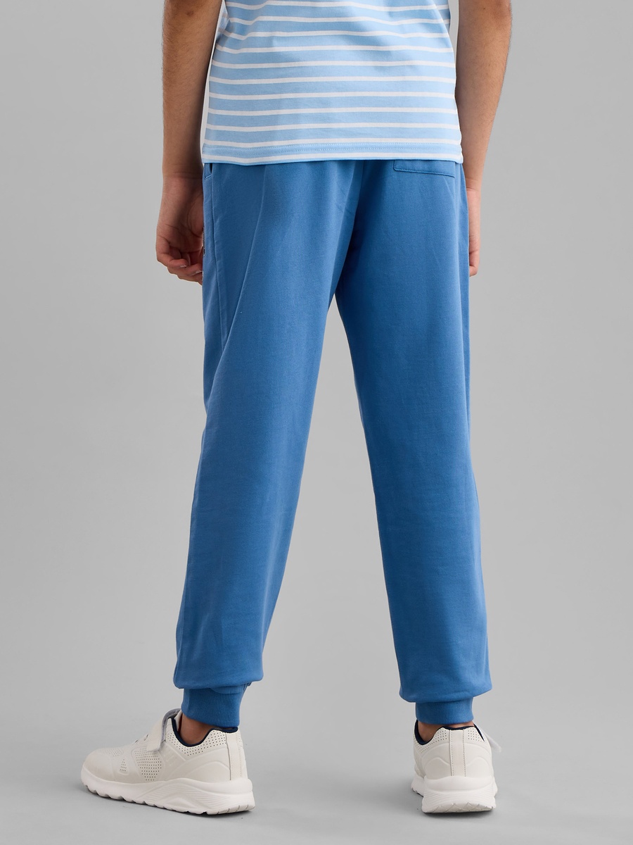 Varsity Print Cotton Joggers
