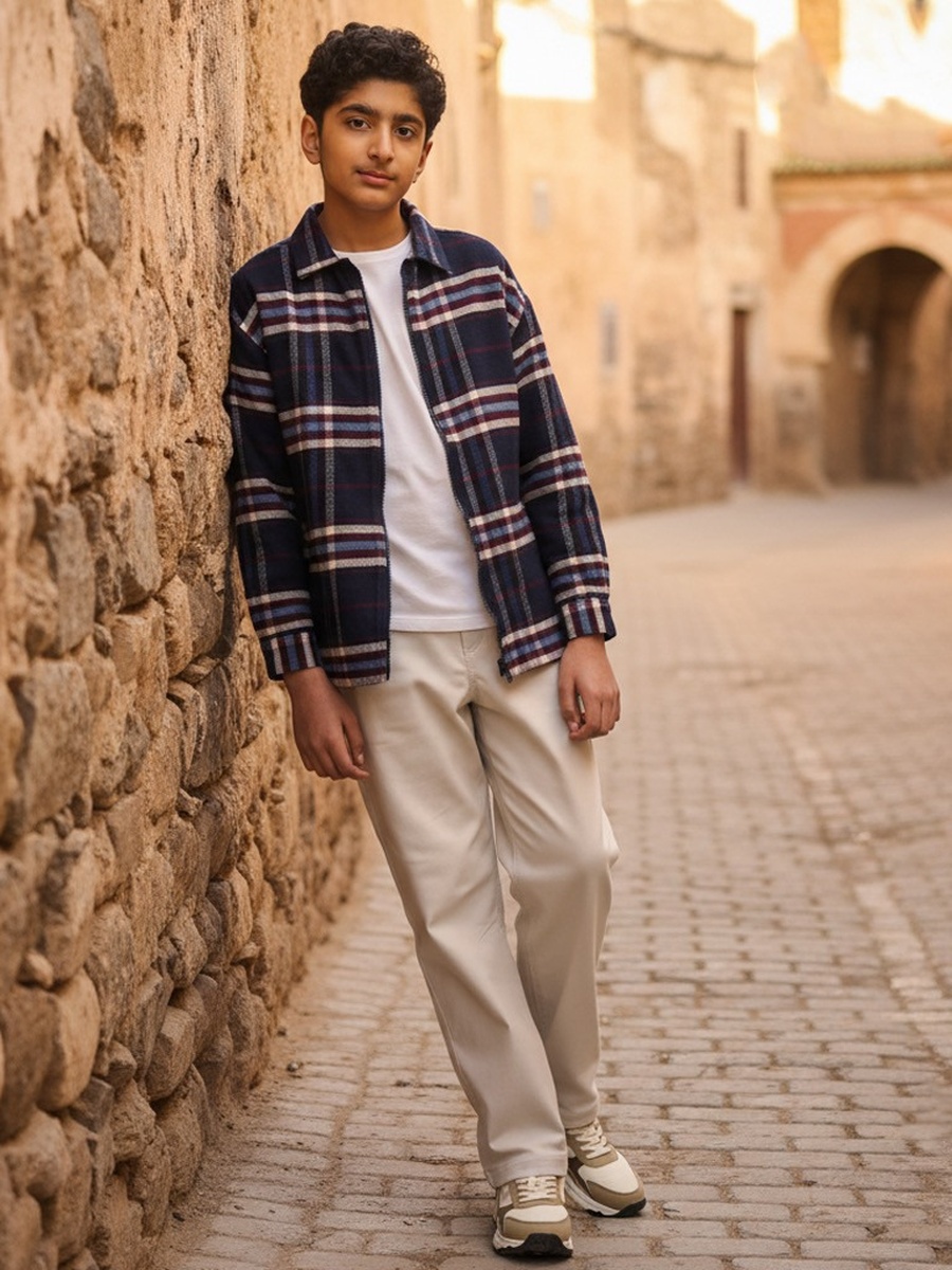 Knit Look Woven Joggers