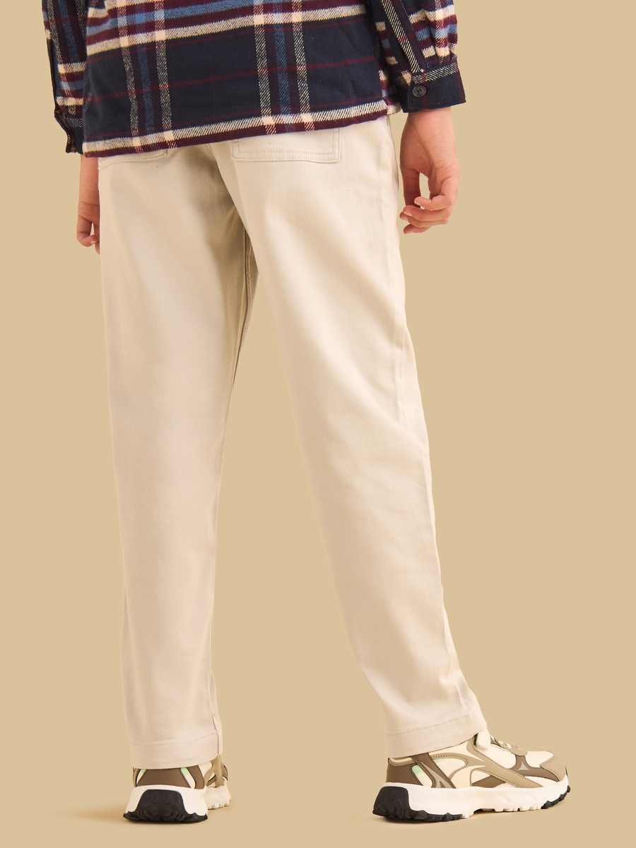 Knit Look Woven Joggers